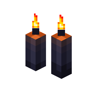 black candles from minecraft